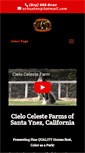 Mobile Screenshot of cielocelestefarm.com